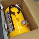 Performance Tool W10005 Hi-viz 5-Gallon Horizontal Portable Air Tank With Tire Air Chuck , Yellow