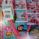 Barbie Dreamhouse, Pool Party Doll House with 75+ Pieces and 3-Story Slide, House Playset, Pet Elevator and Puppy Play Areas