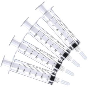 2 x 60ml Luer Lock Syringe, Syringes Without Needle, Disposable Syringe Individually Wrapped(4)