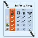 Extension Cord Organizer(8 Pack), Extension Cord Holder for Garage Organization and Storage, Heavy Duty Storage Straps for Cables, Hoses and Ropes, with Triangle Buckle for Hanging, Design Patent