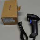 NetumScan USB 1D Barcode Scanner, Handheld Wired CCD Barcode Reader Supports Screen Scan UPC Bar Code Reader for Warehouse, Library, Supermarket