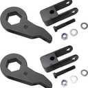 1-3 Inch Leveling Lift Kit Torsion Bar Keys with Shock Extenders Brackets Compatible with Chevrolet Chevy Silverado 1500 GMC Sierra Tahoe Cadillac Escalade 1999 2000 2001 2002 2003 2004 2005 2006 2007