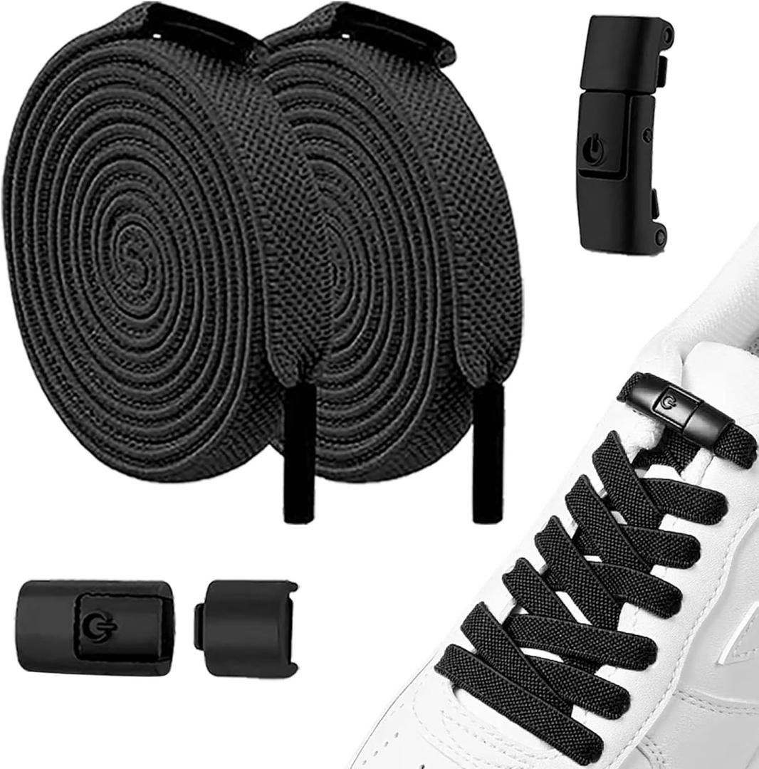 Elastic No Tie Shoelaces - One Size Fits All(Kids & Adults)