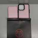 Compatible with Magsafe for iPhone 13 Pro Max Wallet Case Magnetic Card Holder, RFID Blocking 2 in 1 Detachable Kickstand Shockproof Case for Women Men, Pink