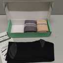 Compression Socks for Women 15-20 mmHg, Viscose from Bamboo, 3-Pair Knee High for Flying, Work & All-Day Comfort (L)