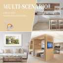 Decorative Outlet Covers Mid Century Sun Japanese Kanagawa Waves Sea 1 Gang Duplex Light Switch Cover Plate Electrical Switch plate Covers Wall Plates Receptacle Cover for Bathroom Bedroom Decor