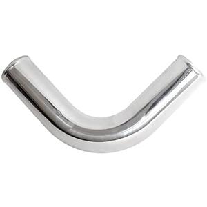 ETL INDUSTRIES 90 Degree Elbow OD 3.5" (89mm) Leg Length 8" (203mm) Aluminum Intercooler Pipe Piping Polished Air Intake Tube