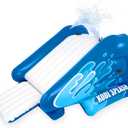 Intex Kool Splash Inflatable Water Slide Swimming Pool Play Center with Built in Sprayers for Kids and Adults, Ages 6 and Up, Blue