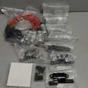 8PCS UF414 Round Ignition Coils Pack & Iridium Spark Plugs & Spark Plug Wires Set Fits for Chevrolet Corvette Avalanche Silverado 1500 2500 3500 GMC Savana 1500 2500 Cadillac Escalade D514A