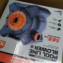 Pool Line Blower,3 HP Powerful Motor with 10 FT Power Cord