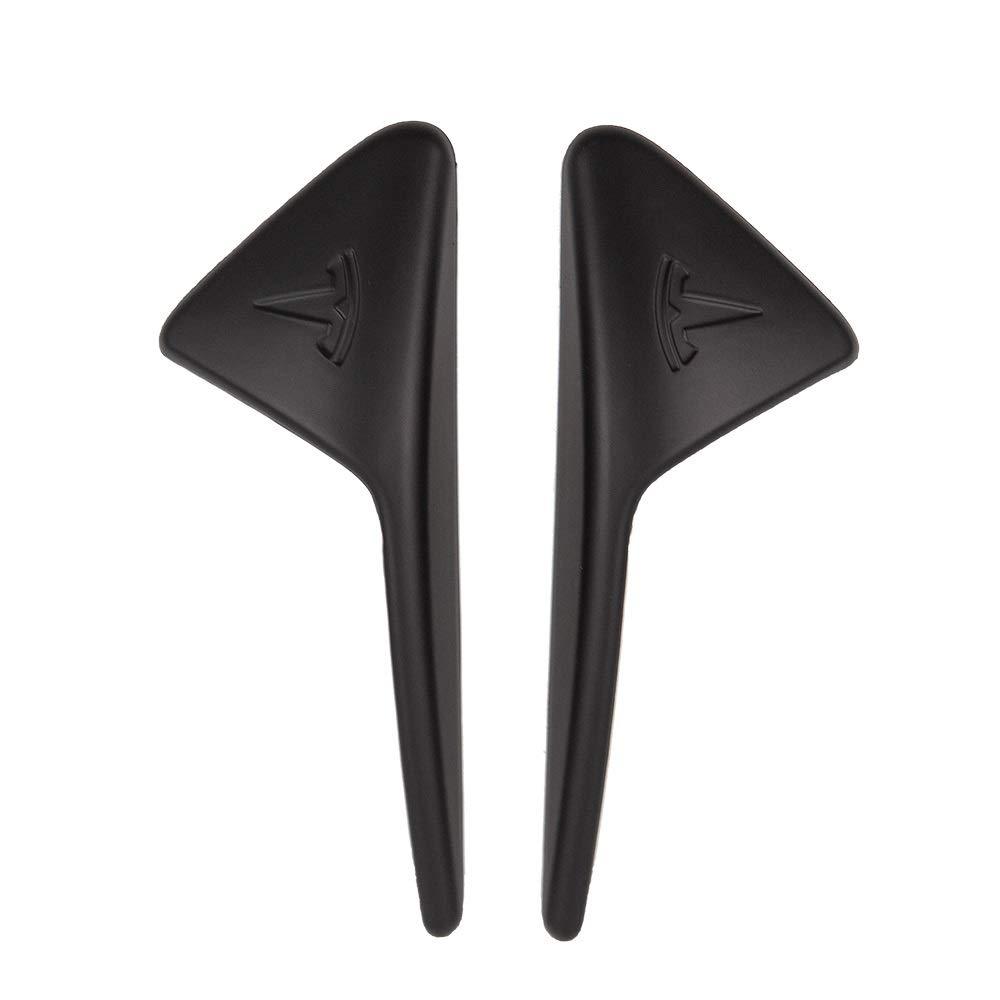 Side Marker Camera ABS Turn Signal Cover Trim AP2 For Tesla Model 3 X S 2PCS Car Accessories (Color : Matte Black)