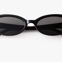90s Sunglasses for Women Men Retro Small Oval Sunglasses