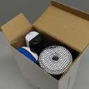 Electric Bathroom Cleaning Brush, Cordless Spin Scrubber Full Body Waterproof IPX7 with 6 Replaceable Brush Heads for Bathtub/Kitchen/Window/Home Cleaning -SD-CTB02 (Standard)