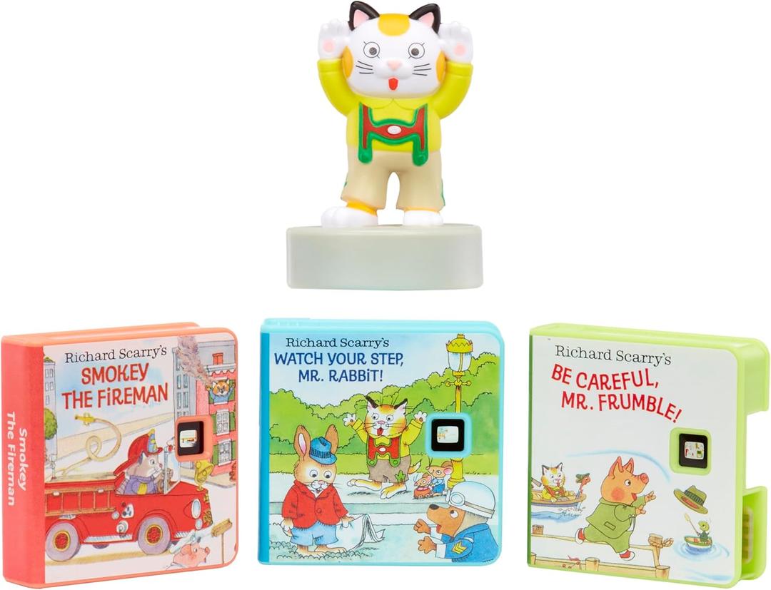 Little Tikes Story Dream Machine Richard Scarry Busytown Story Collection, Storytime, Random House Childrens Learning Books, Audio Play Character, Toy Gift for Toddlers, Kids Girls Boys Ages 3+