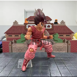 24cm Anime Dragon Ball Z Kaiouken Goku Figure Super Saiyan Son Goku Action Figurine Pvc Statue Collection Model Toys Gifts