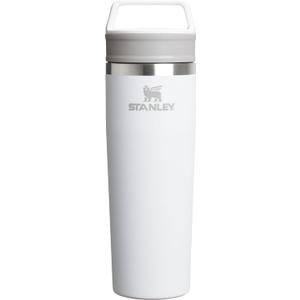 STANLEY Cafe To Go Travel Mug 20 oz | Leakproof Two-Part Drink Through Lid | Tumbler Cup for Coffee, Tea and Drinks | Insulated Stainless Steel Coffee Mug | BPA-Free | Frost