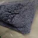 MIULEE Dusty Blue Bathroom Runner Rugs Soft Microfiber Bath Mat 24x44 Inch | Absorbent, Non Slip, Quick Dry, Fluffy Bath Rugs for Bathroom Floor Tub Showers, Machine Washable