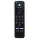 Fire TV remote (P4C6EN) with Prime Video/Netflix/DirecTV/Peacock Buttons - Black