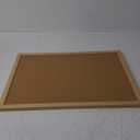 Board2by Cork Board Bulletin Board 24 x 36, Wood Framed Corkboards for Wall Decor, Hanging Office Message Board, Large Wall Mounted Notice Pin Board with 15 Push Pins for School, Home & Office