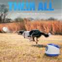 Automatic Ball Thrower for Dogs, Ball Launcher for Dogs - 2.5" Dog Balls * 6Pack (Blue)