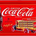 The Tin Box Company Coca Cola Rectangular Tin Tray (778417-12), Red