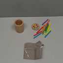 Montessori Toys for 1-3 Year Old, Travel Toys for Toddlers Wooden Color Sorting Stacking Toy for 18+ Month Old Boys Girls Learning Gift for 2-4 Year Old Kids Birthday Easter Basket Stuffers