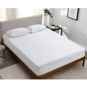 bedluxury 3 Inch Full Size Gel Mattress Topper Gel Memory Foam, High Density Soft Foam Mattress Pad Cover for Pressure Relief, Bed Topper with Removable Breathable Rayon Made from Bamboo Cover