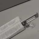 reliahom Broom Holder Wall Mount, 2 Pack 5 Racks with 4 Hooks Silver - Mop Storage Tool Racks, Broom Hanger Tool Organizer for Garage, Kitchen, Garden, Laundry Room