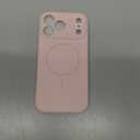 Miracase Magnetic for iPhone 17 Pro Max Case, Compatible with MagSafe, Integrated Silicone Camera Control Cover, 3.0mm Thicken Shockproof Drop Protection Phone Case for 17 ProMax, Sand Pink