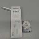 Sony MDREX15AP in-Ear Earbud Headphones with Mic, White