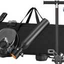VEVOR Scuba Tank, 0.5L Portable Diving Tank, Diving Oxygen Cylinder Support 5-10 Minutes Underwater Breathing, 32.81 ft Diving Depth, Refillable Snorkel Air Tank with Pump for Underwater Exploration