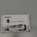 Kimaru 24V 1A Power Adapter for LED Light Strip, Routers, Modems, CCTV Camera, CD Player, Security Surveillance Industry, Regulated 24 Volts 1000mA Power Supply Cord, DC 24V Transformer with 5 Tips.