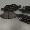 Bendix Premium SBC1033 Ceramic Rear Brake Pads for Chevrolet Cobalt 2008-2005,HHR 2010-2008,Malibu 2012-2004,Pontiac G4 2006,G5 2010-2007,G6 2010-2005,Pursuit 2006,Saturn Aura 2009-2007,Ion 2007-2004