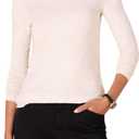 Amazon Essentials Women's Regular-Fit Long-Sleeve Crewneck T-Shirt ) (Small)