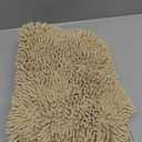 OLANLY Bathroom Rugs 30x20, Extra Soft Absorbent Chenille Bath Rugs, Rubber Backing Quick Dry, Machine Washable Bath Mats for Bathroom Floor, Tub and Shower, Home Decor Accessories, Beige