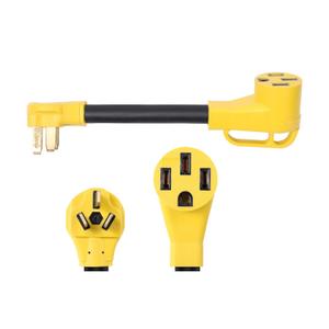 ONETAK NEMA 10-50P to 14-50R 240V 50 Amp 3 Prong Dryer Plug to 4 Prong Generator Outlet Receptacle ONLY for 240V EV Charger Compatible with Tesla Gen 2 Power Cord Adapter ONETAK NEMA 10-50P to 14-50R 240V 50 Amp 3 Prong Dryer Plug to 4 Prong Generator Outlet Receptacle ONLY for 240V EV Charger Compatible with Tesla Gen 2 Power Cord Adapter