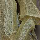 Sweetcrispy 3-Piece Large Lighted Christmas Deer Family Set - 5.3Ft with 360 Bright LED Warm Lights Standing Reindeer, Lawn Decor, Indoor Outdoor Front Yard Holiday Decoration, Stakes, Zip Ties, Gold