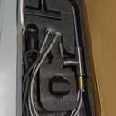 Kitchen Faucets with Pull Down Sprayer,Waterfall Kitchen Sink Faucet,Commercial Utility Stainless Steel Kitchen Faucets,Single Handle Kitchen Sink Faucet with Pull Down Sprayer for 3 Function,Grey (Gray)