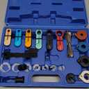 Master Quick Disconnect Tool Set, 22pcs Premium Fuel Line Disconnect Tool Set for AC Fuel & Transmission Systems, Fuel Line Removal Tools Kit Apply to Most Vehicles