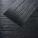 VEELIKE Black Vinyl Plank Flooring Peel and Stick Floor Tile Waterproof Wood Vinyl Floor Tiles with Low Gloss Finish 16-Pack 24 Sq. Ft. Adhesive Laminate Flooring For Bedroom Bathroom Kitchen 6''x36'', Box of 16 Planks