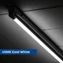 Feit Electric LED 4ft Bulbs T8, 32 Watt Equivalent, Type A Tube Light, Plug & Play, T8 LED Tubes, LED Fluorescent Replacement, Frosted, T848/840/LEDG2/2/5, Cool White, 10 Pack