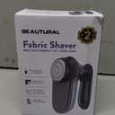 BEAUTURAL Sweater Fabric Shaver Home-Edition, Powerful & Efficient Lint Remover for Clothes and Furniture, AC Adapter or Battery Powered Pill Fuzz Remover, Special for Your Family Ultramarine (Large)