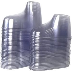 Baby Booties & Socks Display  90pcs, 810cm Clear Plastic Feet Holder, Durable Toddler Crochet Shoes Rack, Blue