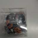 Halloween Shower Curtain Hooks Set of 12  Black Cat on Pumpkin Design  Durable Resin Bathroom Decor Hooks for Halloween Party, Kids & Holiday Theme