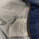 Blue Cuffed Ripped Denim Boyfriend Jeans
, Small