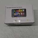 Wireless Apple Carplay and Android Auto Screen for Car, 7" HD Portable Touch Screen Car Stereo with Bluetooth, Backup Camera, Navigation, Mirror Link for All Vehicles