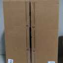 50ft×15ft Brown Backdrop Curtain for Wedding Parties, W5' x H15'