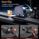 VANMASS 2026 Phone Holders for Your Car Ultimate Military-Grade Car Phone Holder MountPatent & Safety CertsUpgraded Shockproof Truck Air Vent Phone Mount for iPhone 17 Pro Max 16 15 Samsung Android