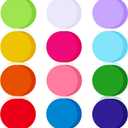 Kisston 360 Pcs Round Cutouts Paper 3.9 Inch Assorted Color Die Cuts for DIY Craft Projects School Classroom Bulletin Board Decor