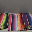 Mexican Table Runner 3 Pack 14 x 84 Inches Fiesta Mexican Theme Party Decoration for Cinco de Mayo Fiesta Party Serape Zarape Table Runner